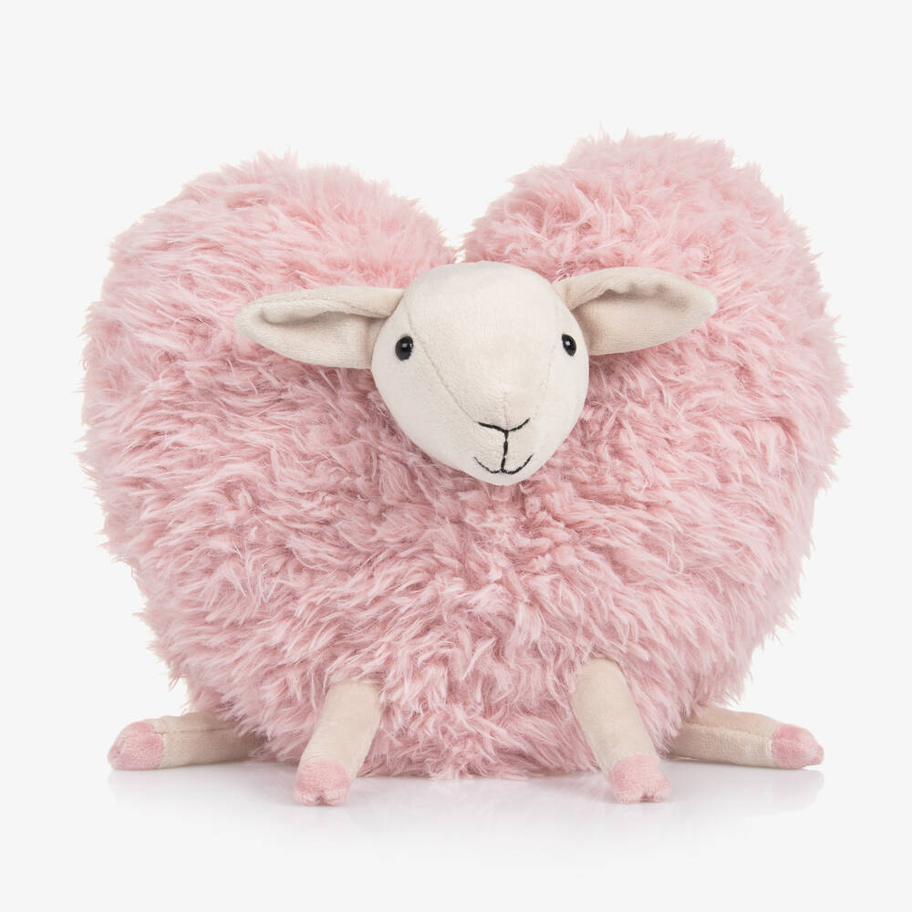 Jellycat - Pink Aimee Sheep Soft Toy (22cm) | Childrensalon