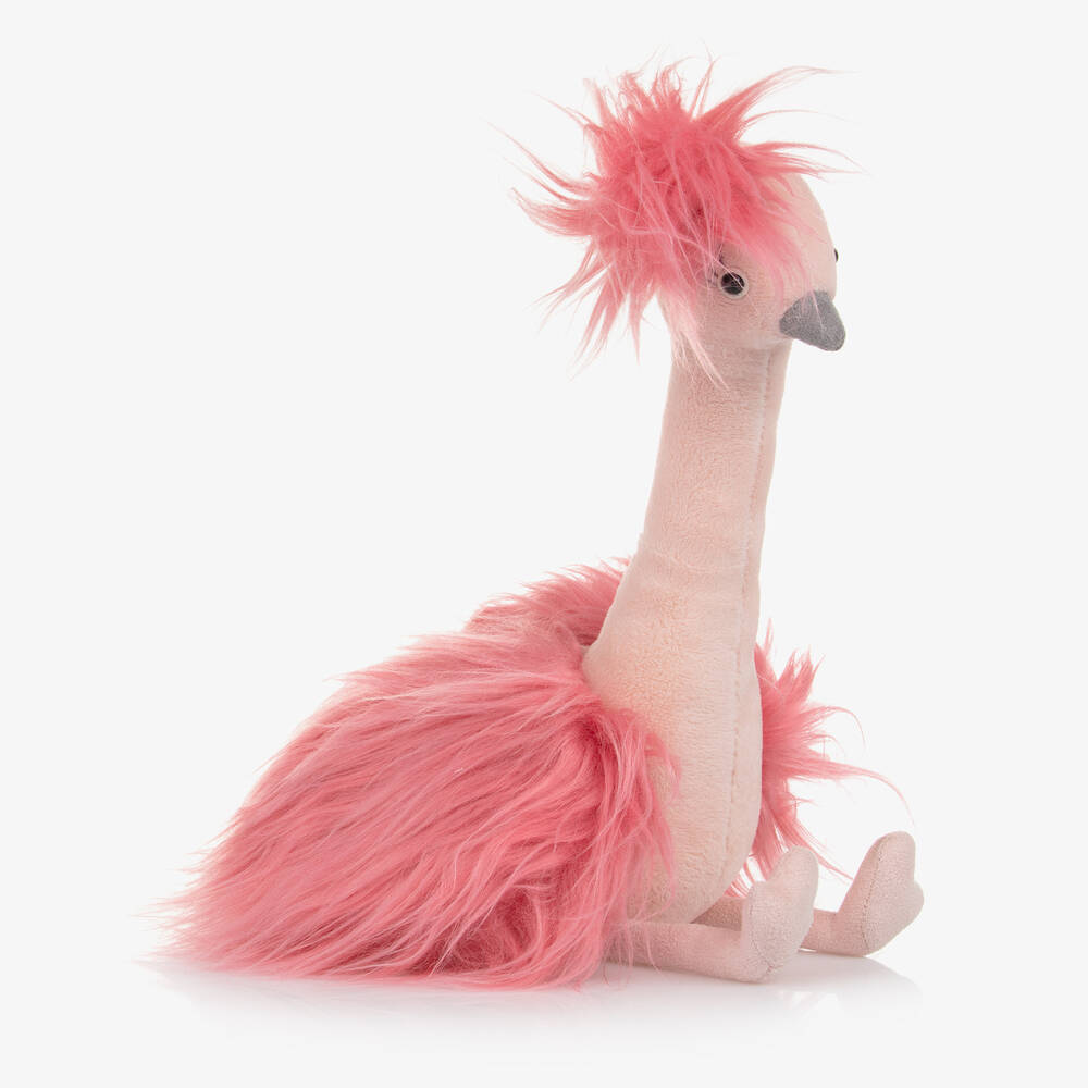 Jellycat - Pink Fou Fou Ostrich Soft Toy (20cm) | Childrensalon