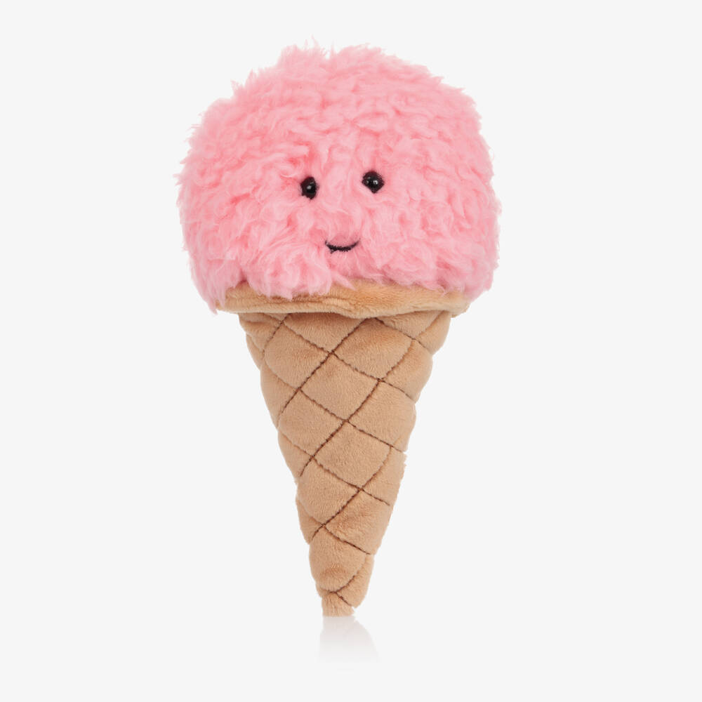 Jellycat - Розовая мягкая игрушка Irresistible Ice Cream (18см) | Childrensalon