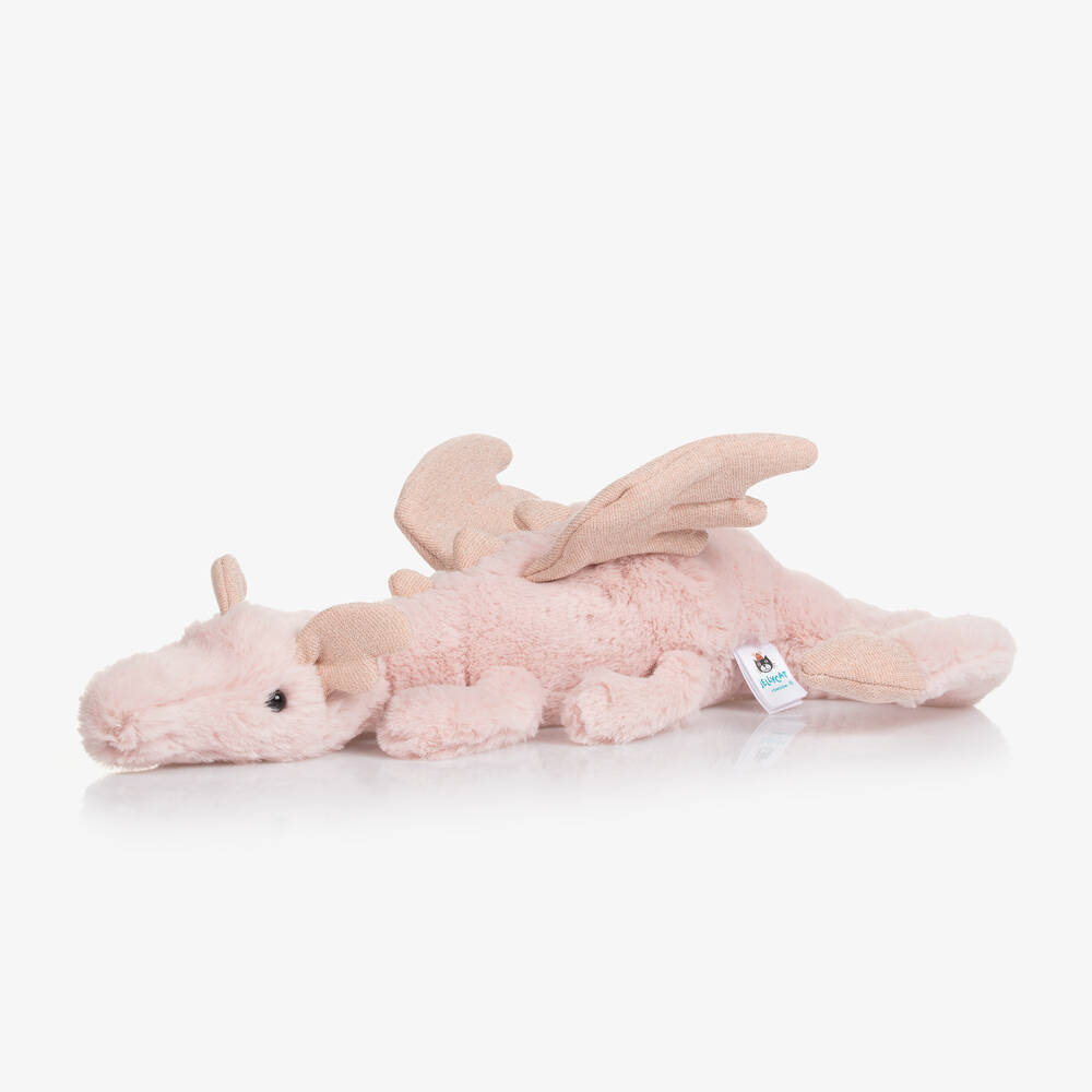 Jellycat - Pink Little Rose Dragon Soft Toy (30cm) | Childrensalon