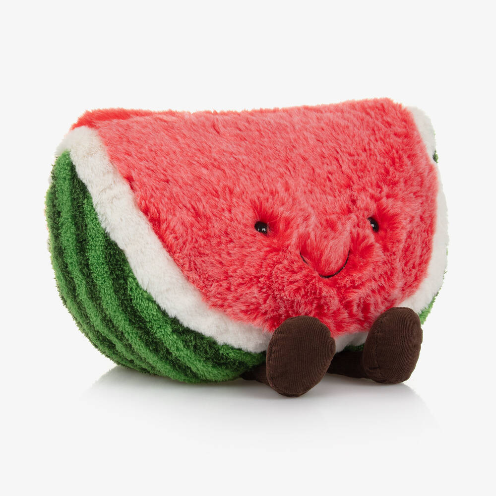 Jellycat - Red Amuseable Watermelon Soft Toy (28cm) | Childrensalon