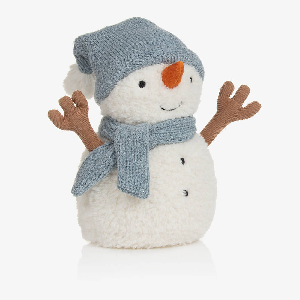 Jellycat - White Sammie Snowman Soft Toy (22cm) | Childrensalon