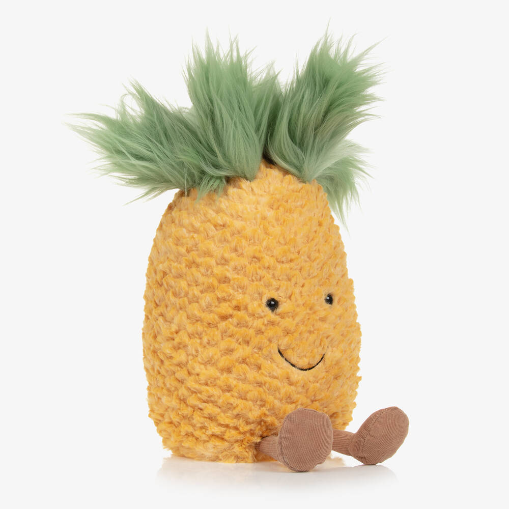 Jellycat - Yellow Amuseable Pineapple Soft Toy (25cm) | Childrensalon