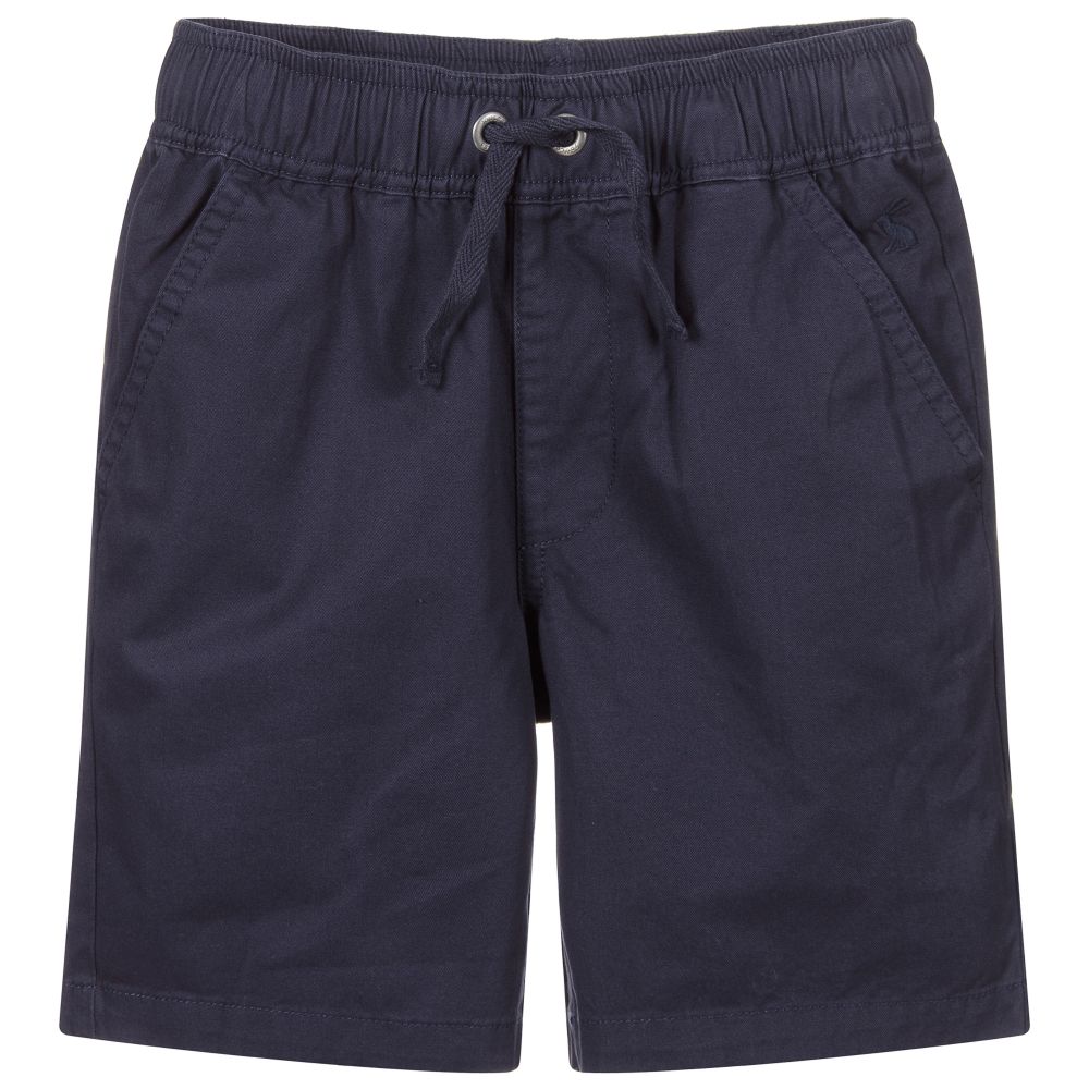 Joules - Boys Blue Cotton Shorts | Childrensalon