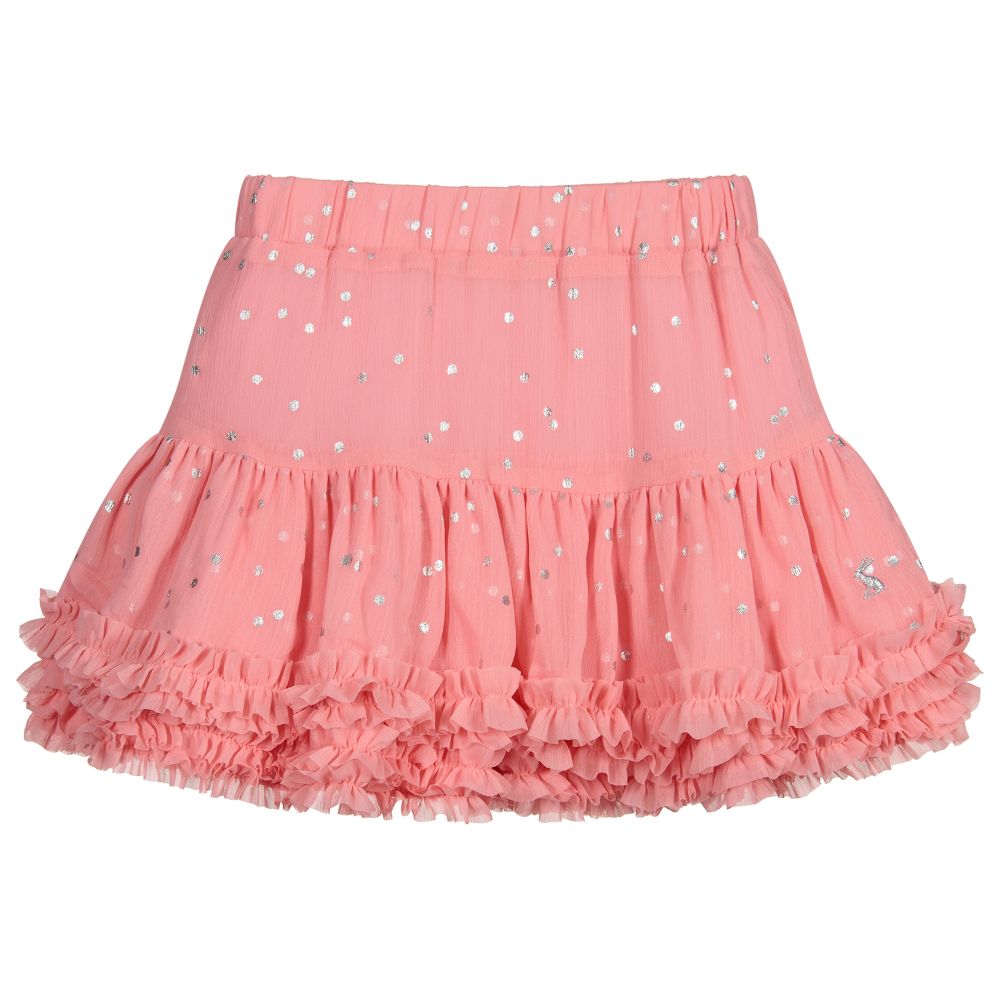 Joules Babies' Girls Pink Chiffon Tutu Skirt
