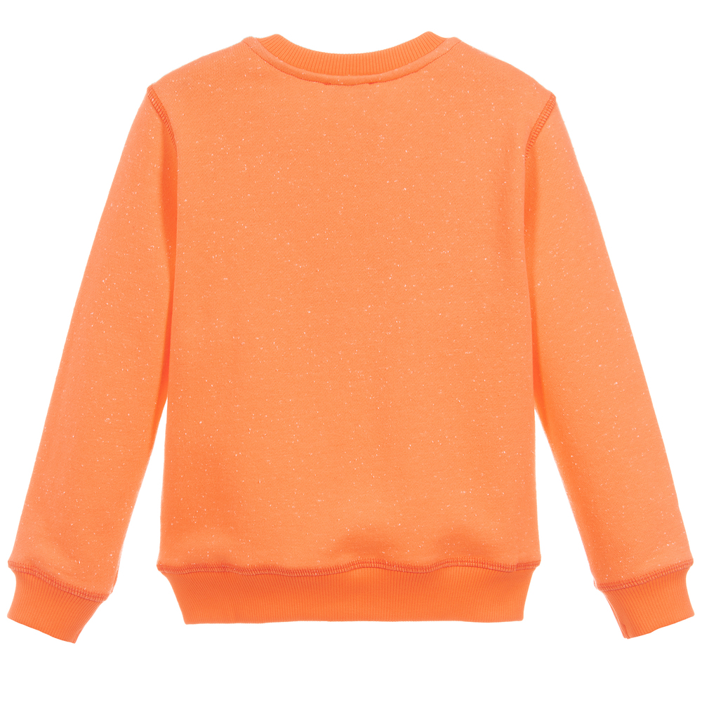 Kenzo Kids - Girls Orange TIGER Sweatshirt | Childrensalon