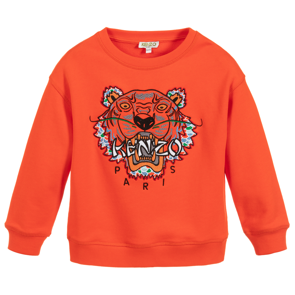 Kenzo Sweatshirt Orange Store, 51% OFF | www.emanagreen.com