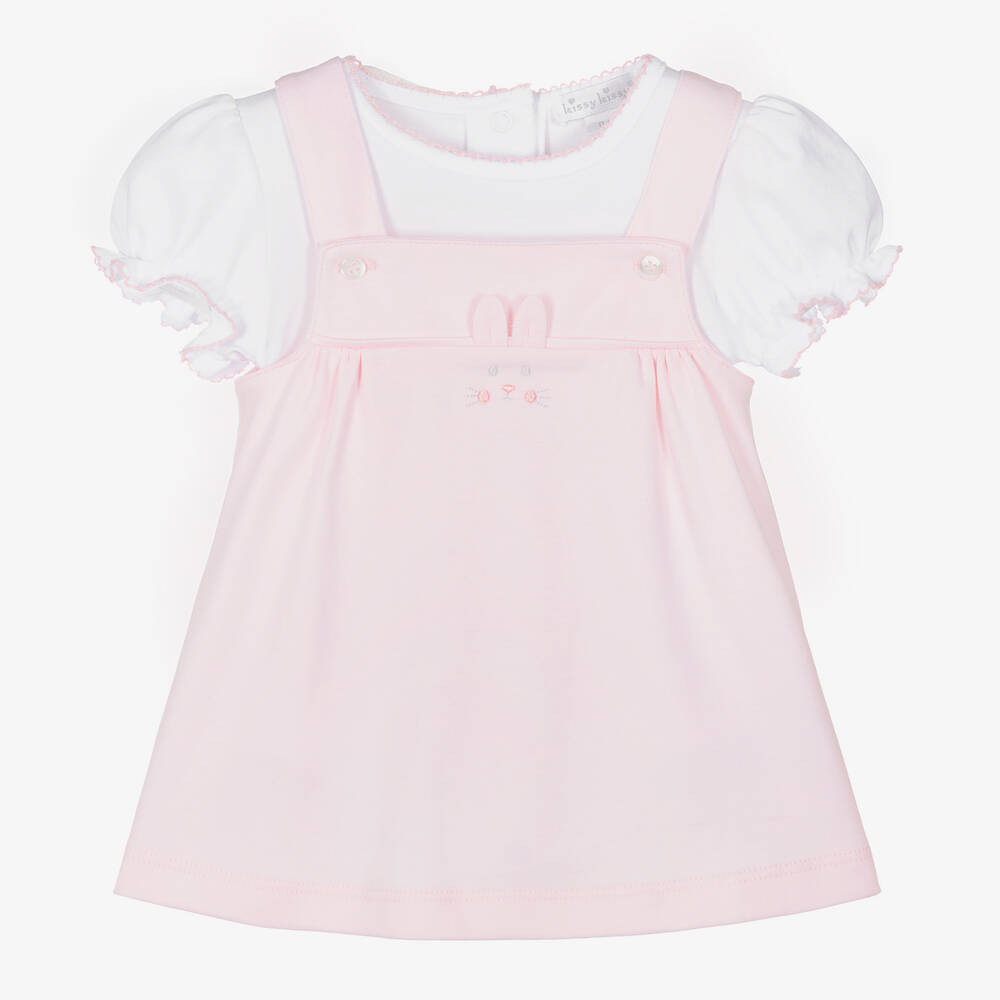Kissy Kissy - Боди и розовое платье для малышек | Childrensalon