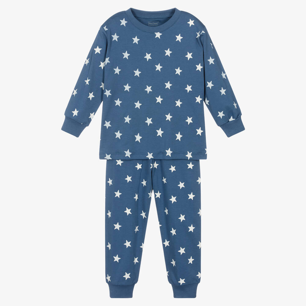 Kissy Kissy Babies' Boys Blue Star Pyjamas