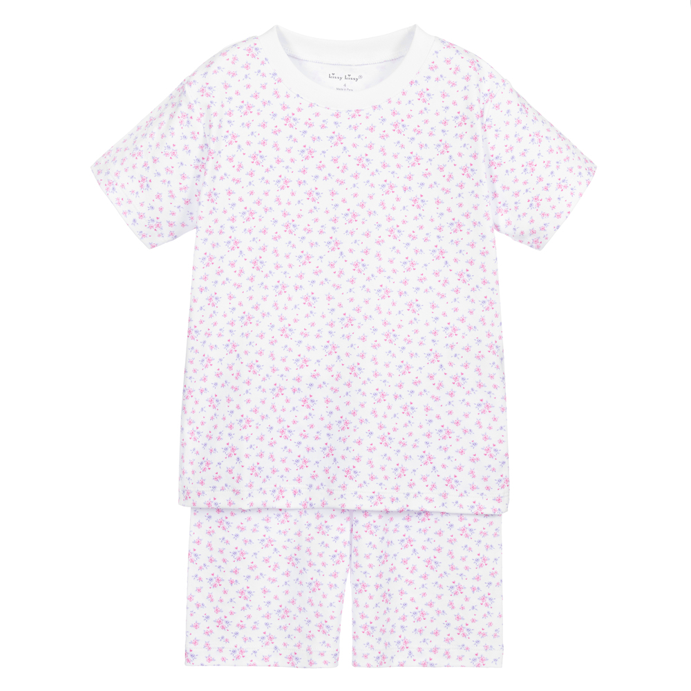 Kissy Kissy Babies' Girls Pima Cotton Castle Pyjamas In Pink