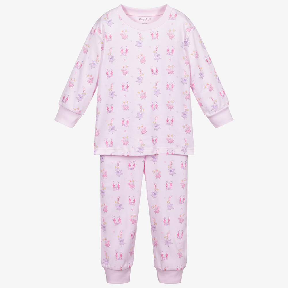 Kissy Kissy Babies' Girls Pima Cotton Fairy Pyjamas In Pink