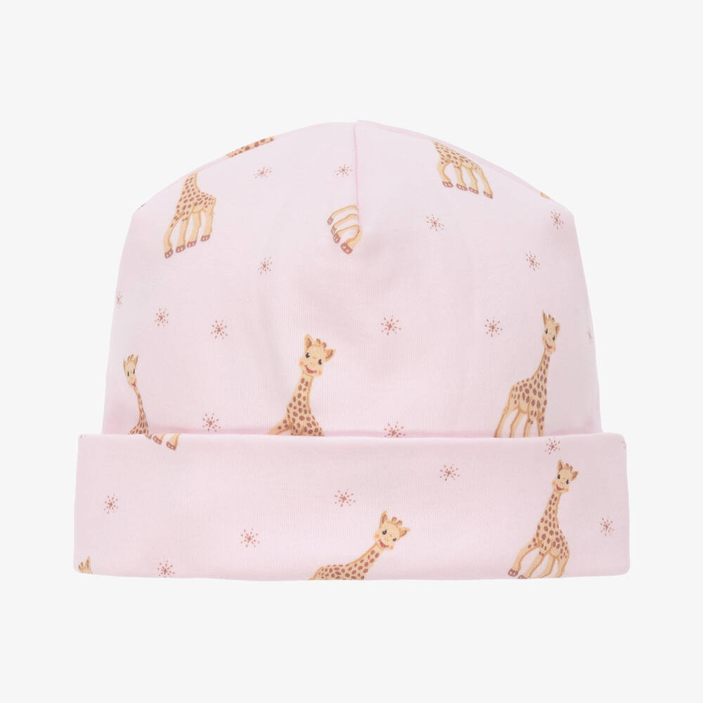 Kissy Kissy - Pink Pima Cotton Baby Hat | Childrensalon