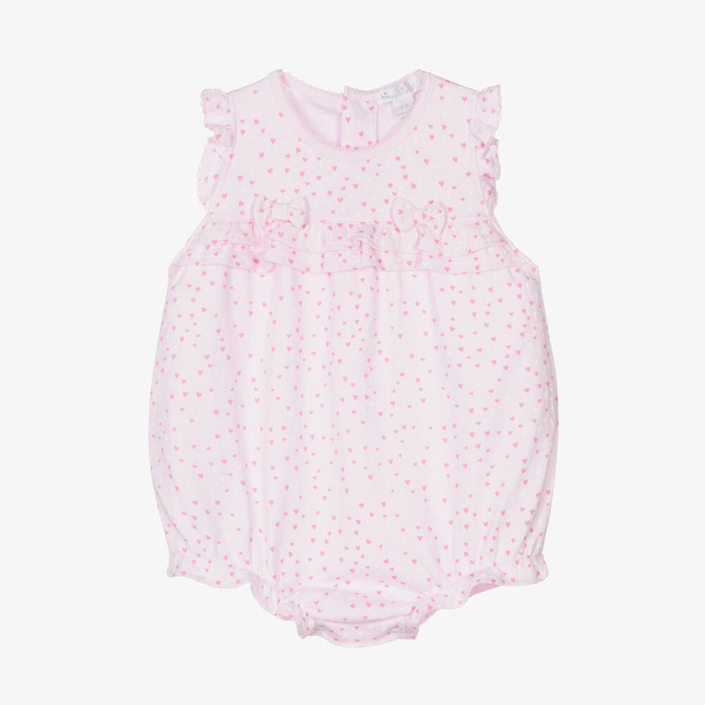 Kissy Kissy - Pink Pima Cotton Baby Shortie | Childrensalon