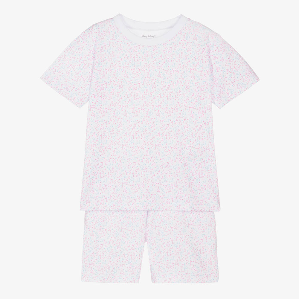 Kissy Kissy - Pyjama short blanc Pima Fée | Childrensalon