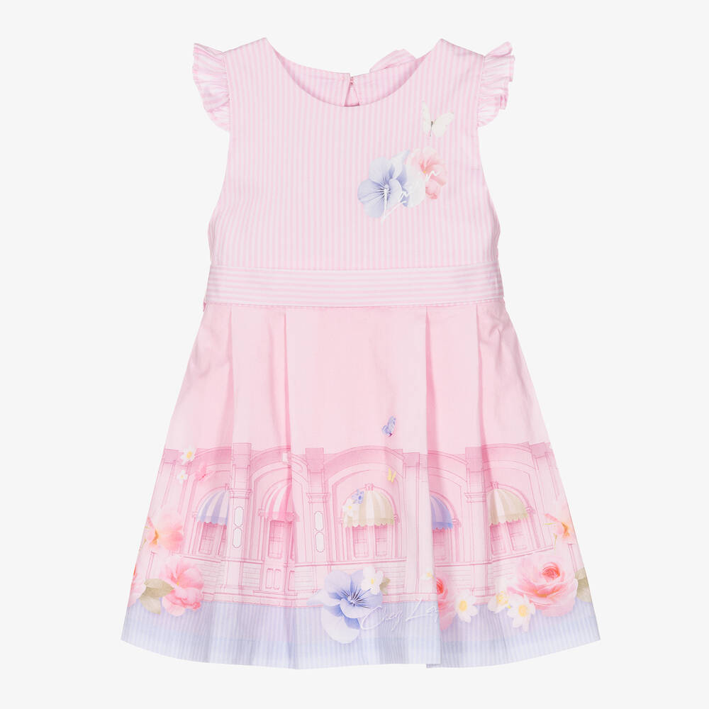Lapin - Girls Pink Dress | Childrensalon