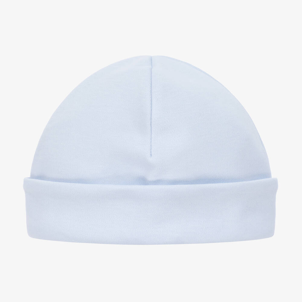 Laranjinha - قبعة قطن لون أزرق للأطفال | Childrensalon