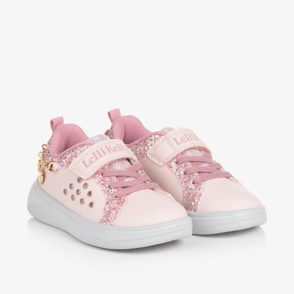 Lelli Kelly - Girls Pink Bracelet Trainers | Childrensalon