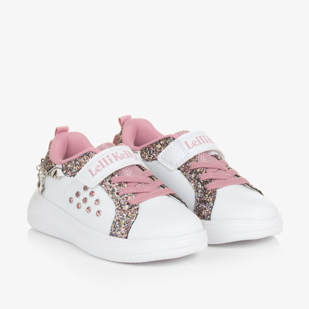 Lelli Kelly - Girls White Bracelet Trainers | Childrensalon