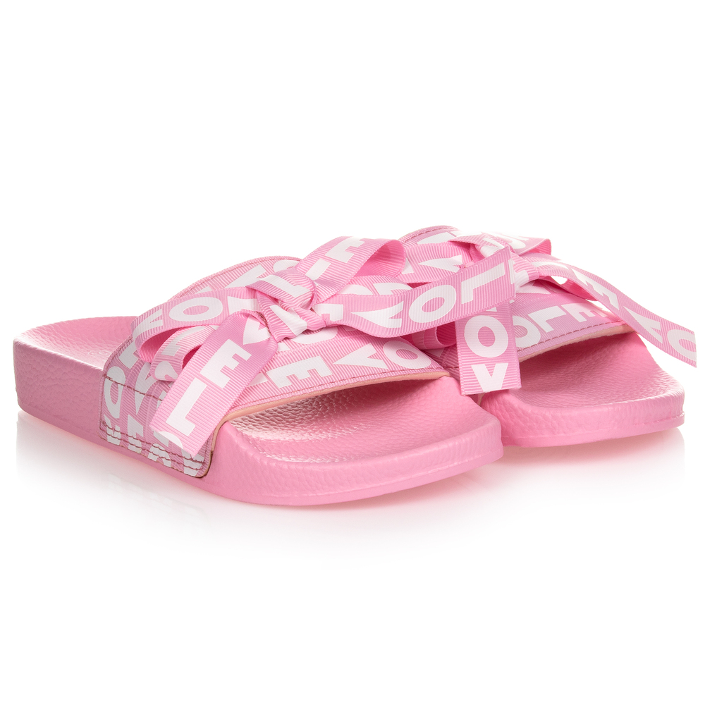 Lelli Kelly Kids' Girls Pink Love Sliders