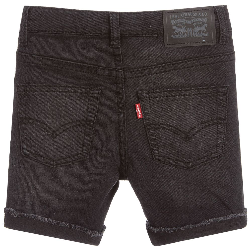 levis 511 shorts black