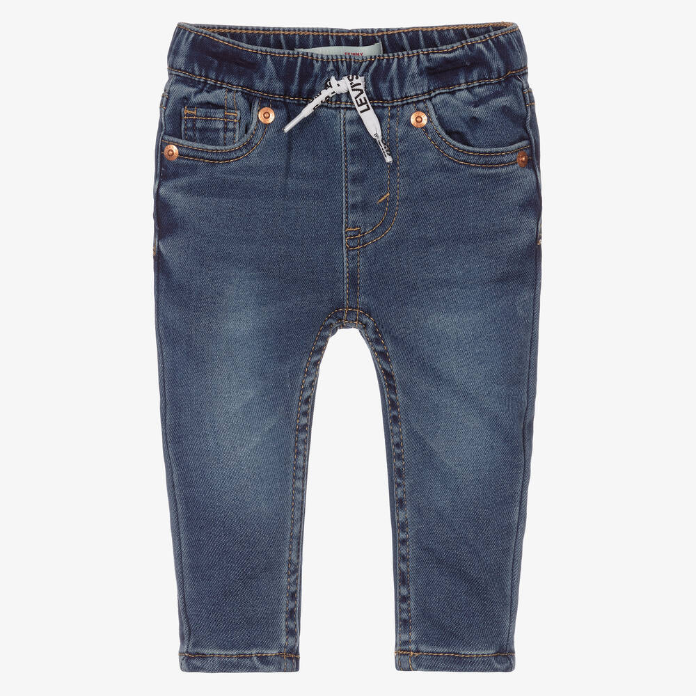 Levi's - Синие джинсы скинни без застежки | Childrensalon