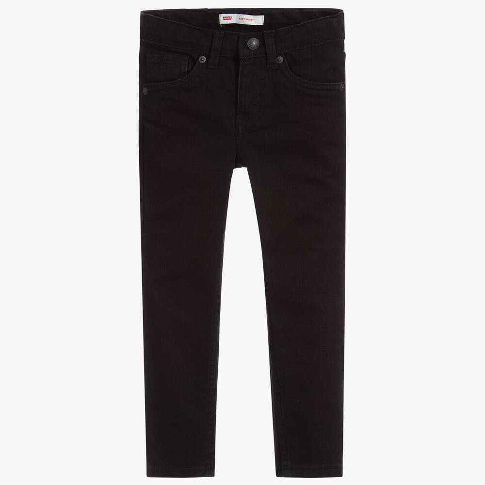 Levi's - Boys Black 510 Skinny Fit Denim Jeans | Childrensalon