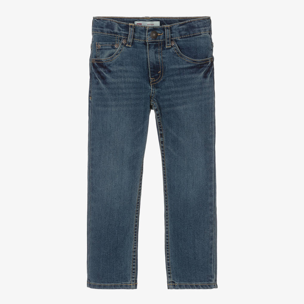 Levi's - Синие зауженные джинсы для мальчиков 511 | Childrensalon