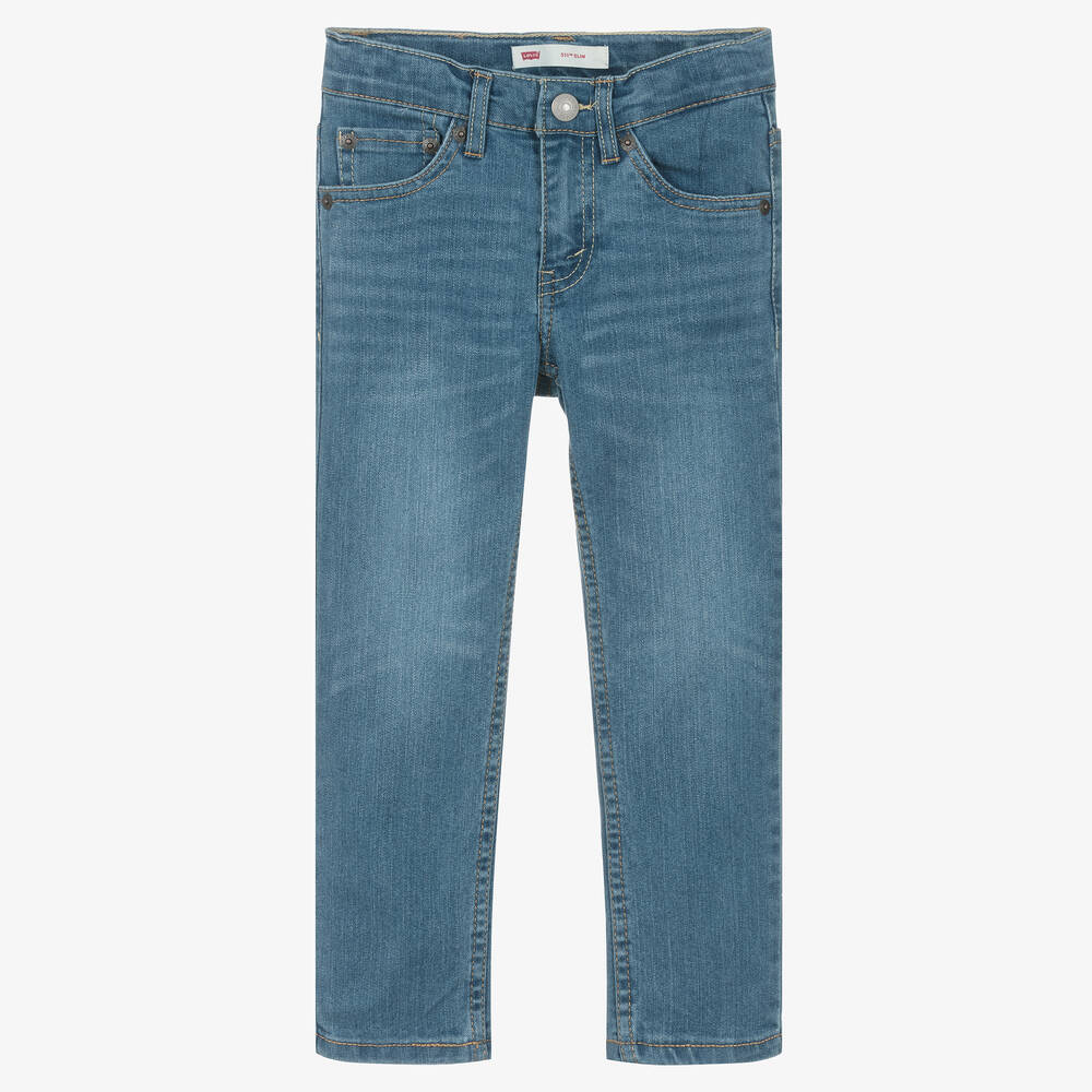 Levi's - Boys Blue 511 Slim Fit Denim Jeans | Childrensalon