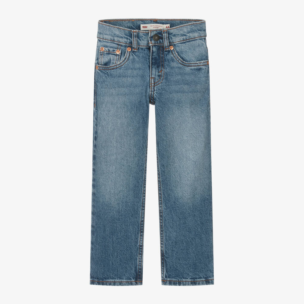 Levi's - Boys Blue 551Z Straight Fit Jeans | Childrensalon