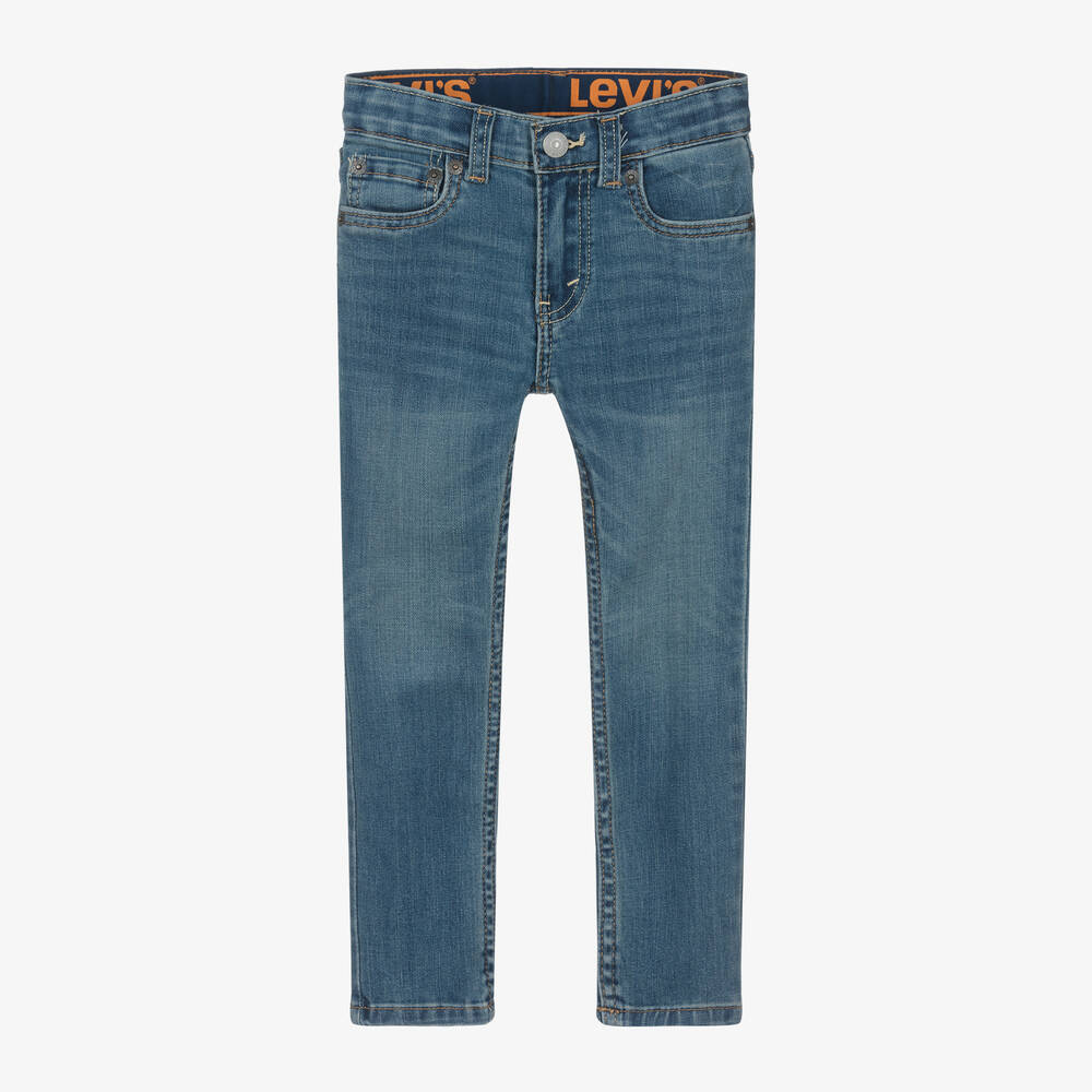 Levi's - Boys Blue Denim 510 Skinny Jeans | Childrensalon