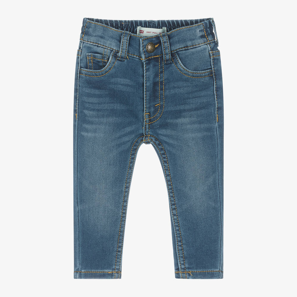Levi's - Boys Blue Jersey Denim Jeans | Childrensalon
