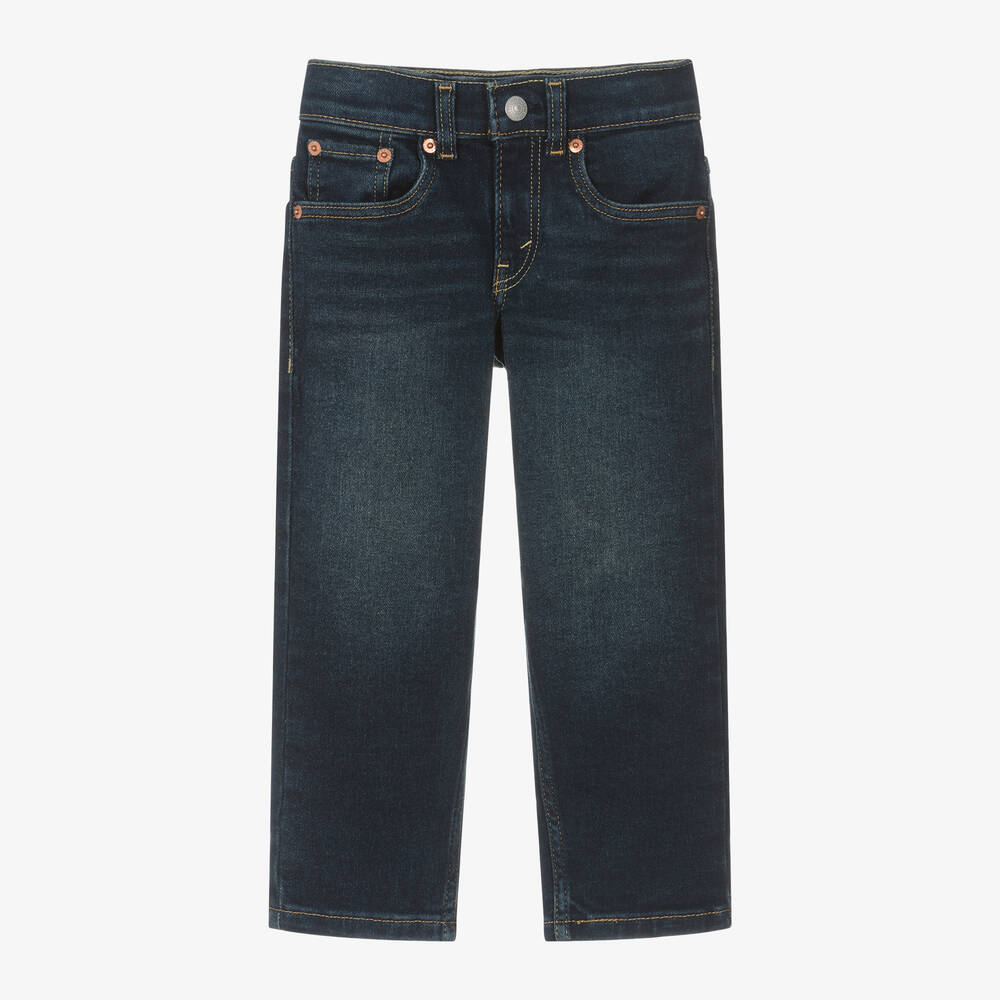 Levi's - Boys Dark Blue Denim Loose Taper Jeans | Childrensalon