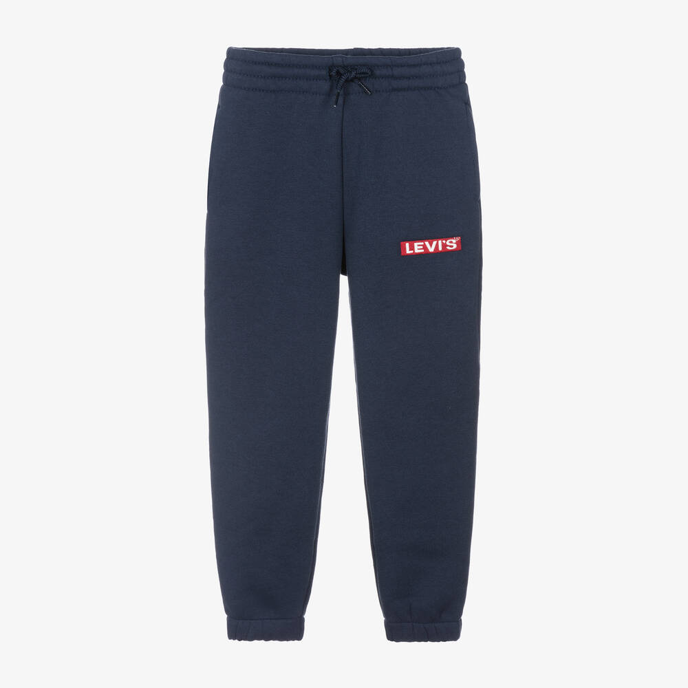 Levi's - Boys Navy Blue Cotton Joggers | Childrensalon