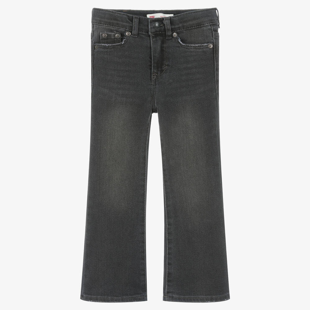 726™ High Rise Flare Jeans - Black