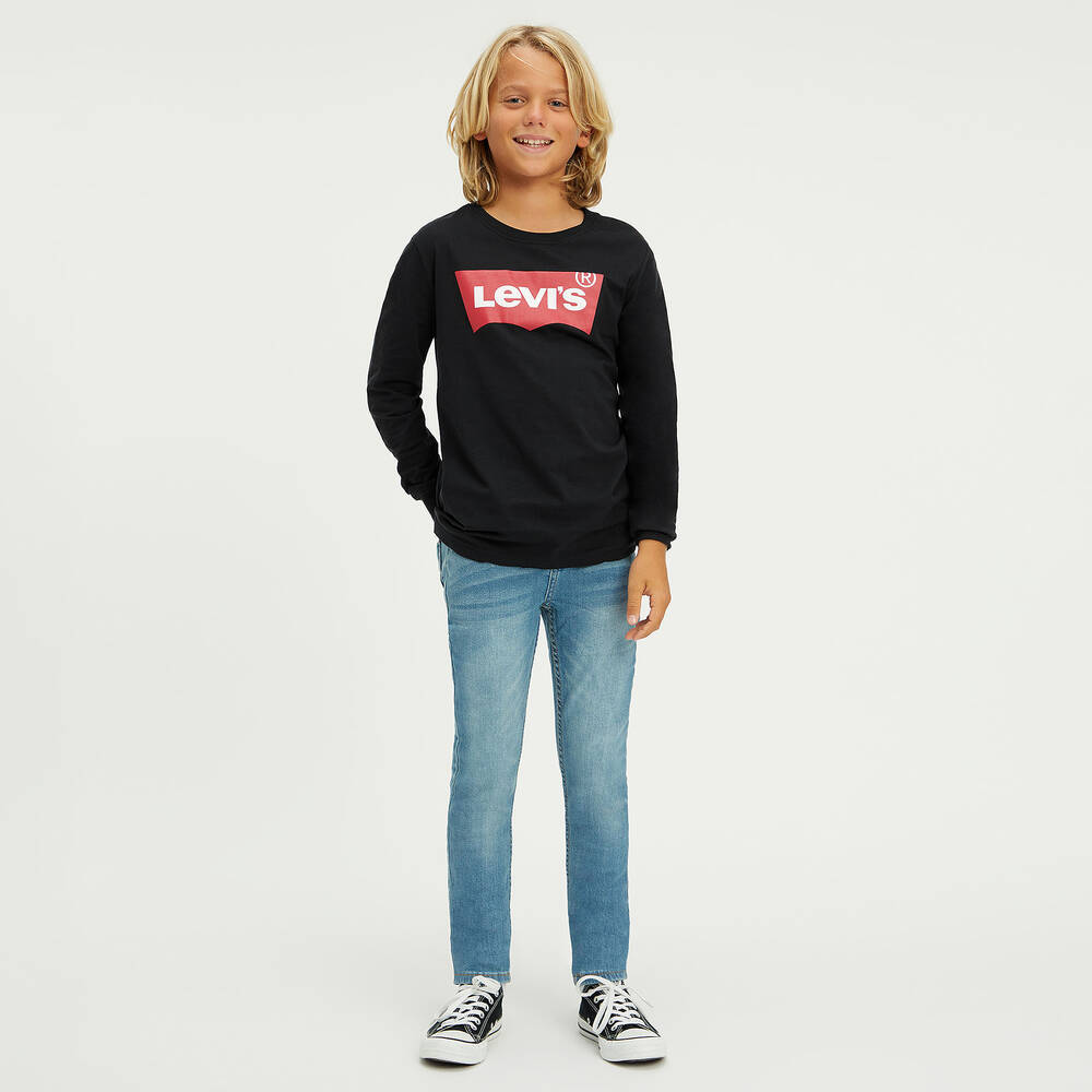 Levi's - Teen Black Logo Sweatshirt | Childrensalon