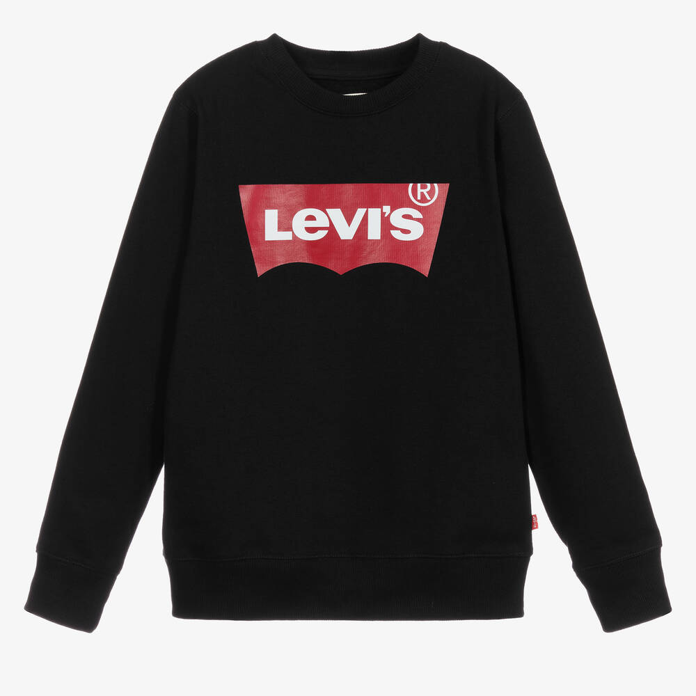 Levi's - Teen Black Logo Sweatshirt | Childrensalon
