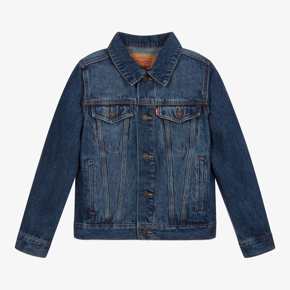 Levi's - Синяя джинсовая куртка для подростков | Childrensalon