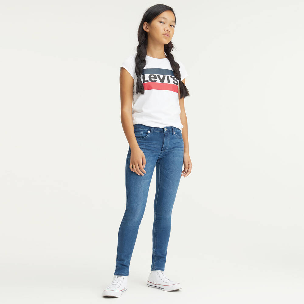 Levi's - Teen Girls Blue 711 Skinny Fit Jeans | Childrensalon