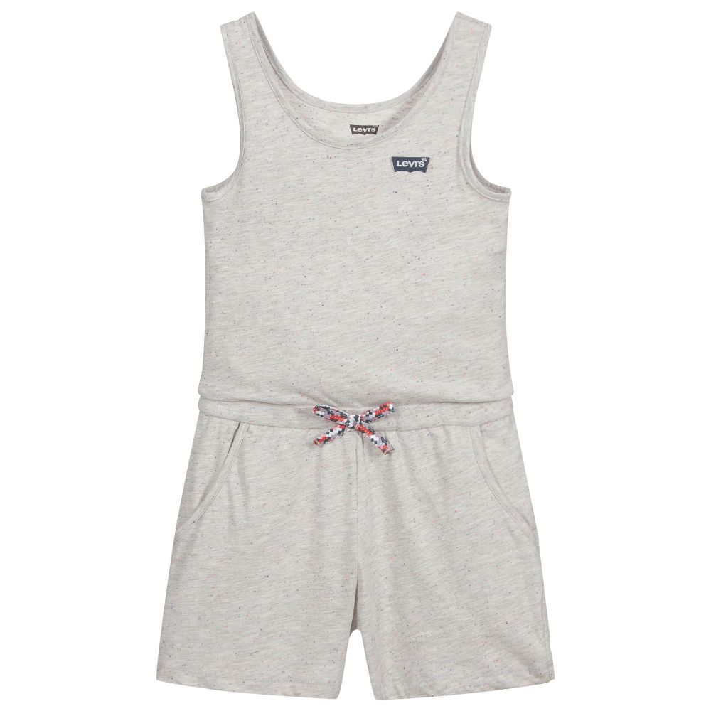 Levi's Teen Girls Grey Playsuit In White