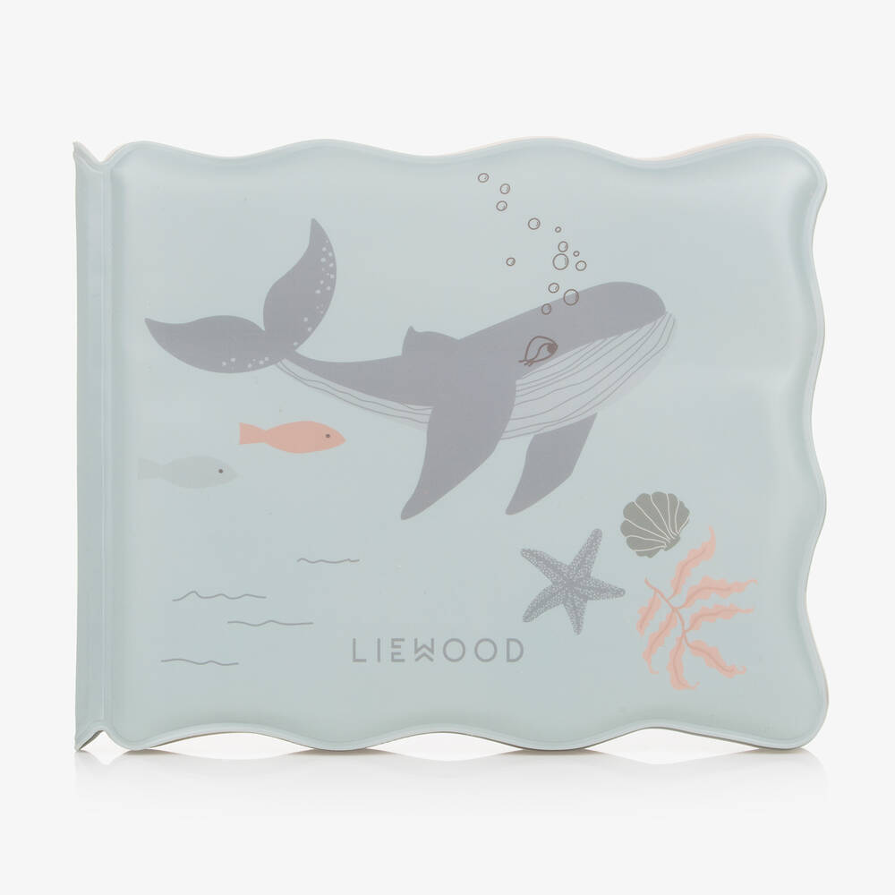 Liewood - كتاب المخلوقات البحرية لون أزرق (17 سم) | Childrensalon
