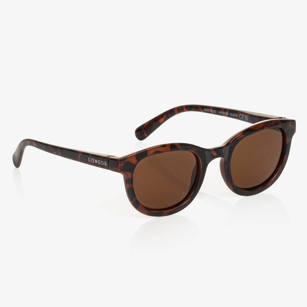 Liewood - Brown Tortoiseshell Sunglasses | Childrensalon
