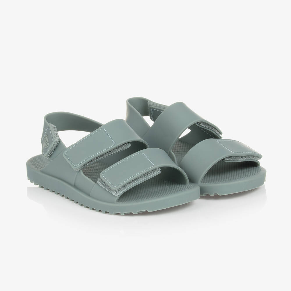 Liewood Girls Green Jelly Sandals In Pale Green