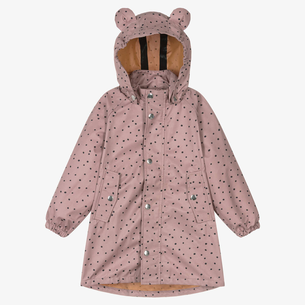 Liewood Babies' Girls Pink Waterproof Raincoat