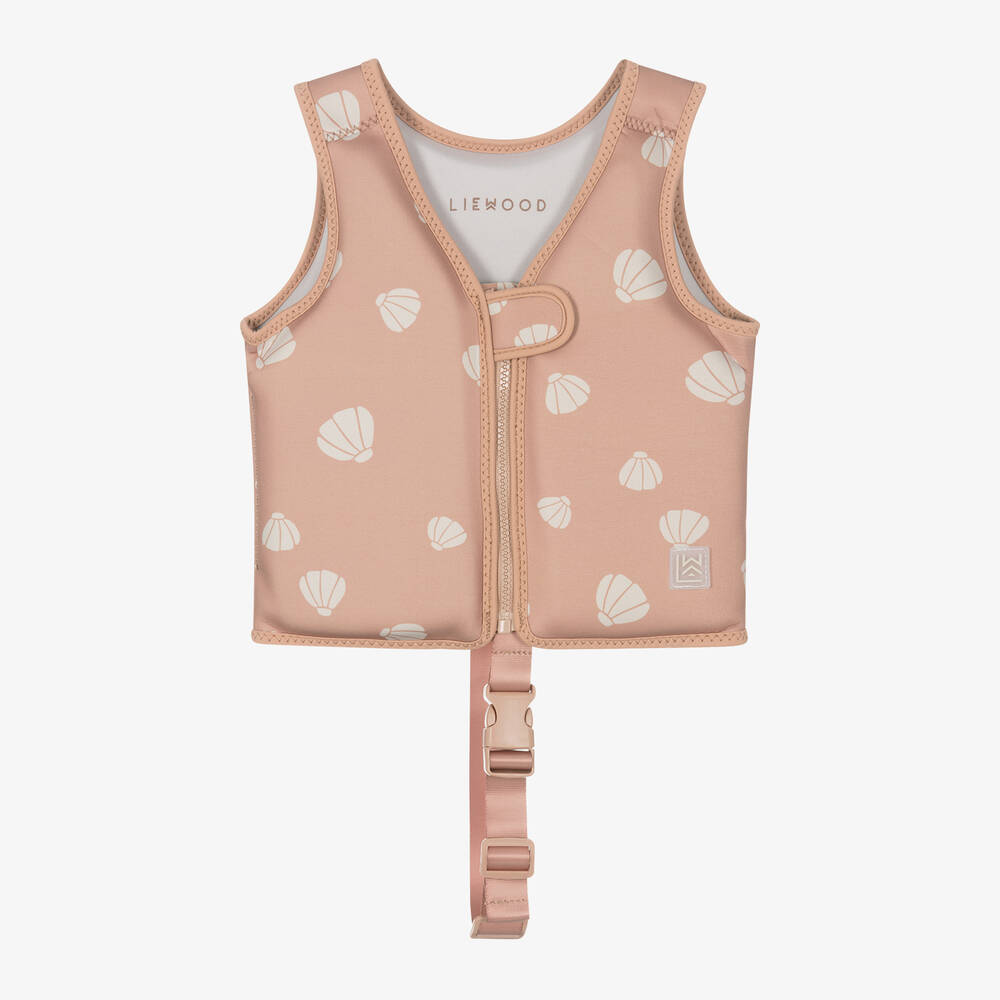 Liewood - Pink Swimming Float Vest | Childrensalon