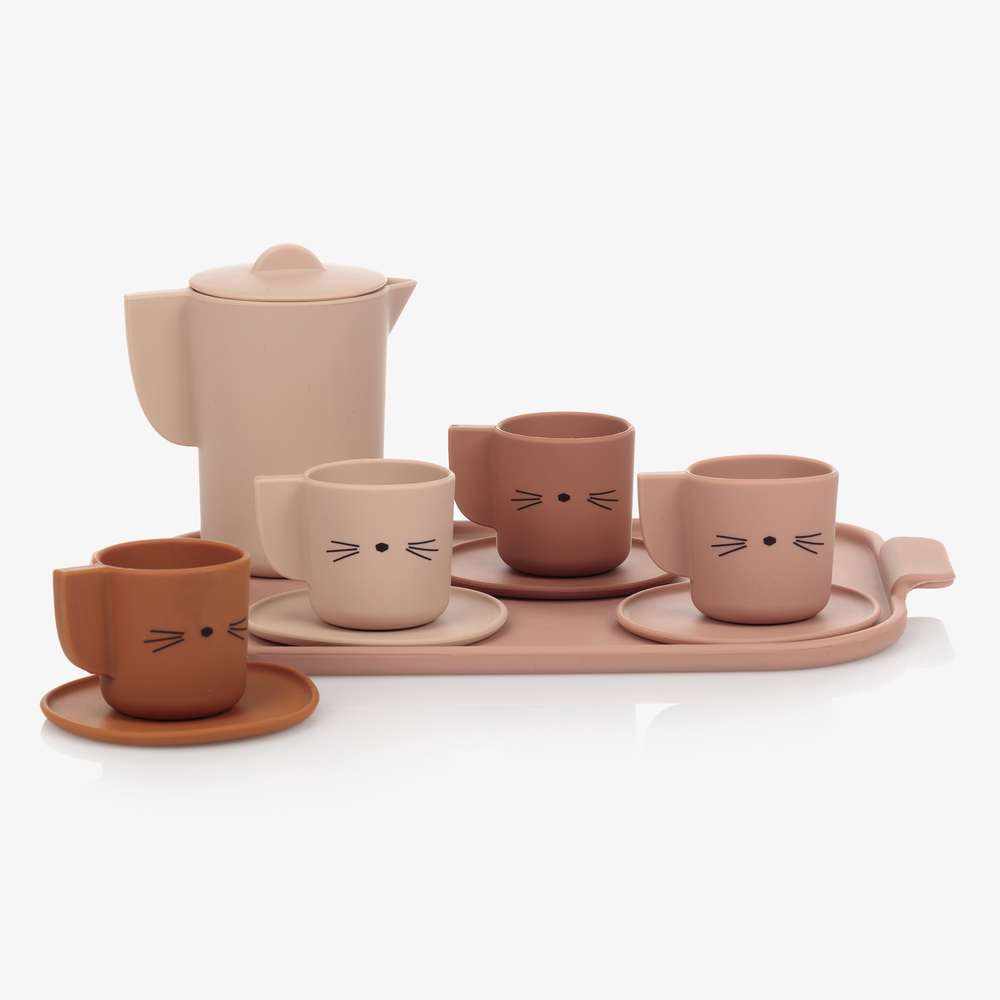 Liewood - Spielzeug-Teeservice aus Silikon (30 cm) | Childrensalon