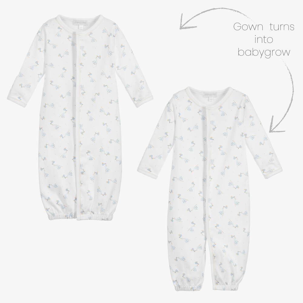 Magnolia Baby - Pima Cotton Converter Gown | Childrensalon