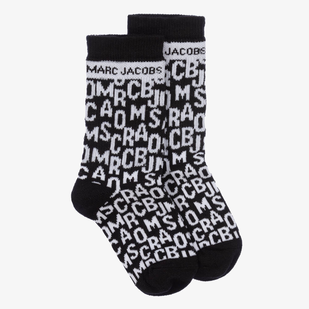 Marc Jacobs Babies'  Black & White Socks