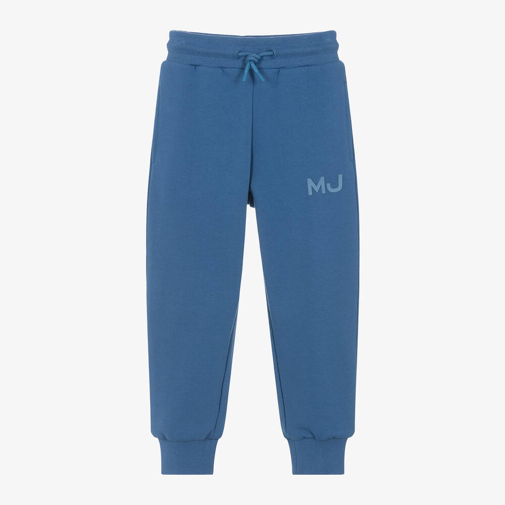 MARC JACOBS - Blue Cotton Jersey Joggers | Childrensalon