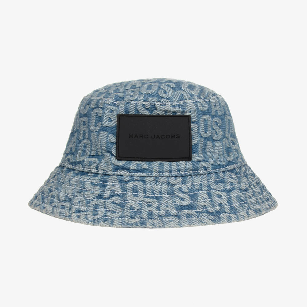 Shop Marc Jacobs Teen Blue Denim Bucket Hat