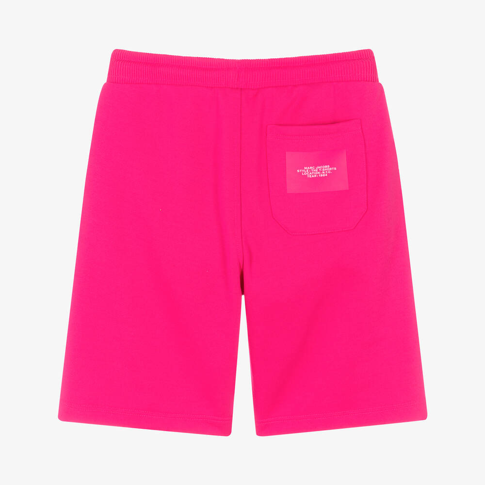 MARC JACOBS - Teen Fuchsia Pink Jersey Shorts | Childrensalon
